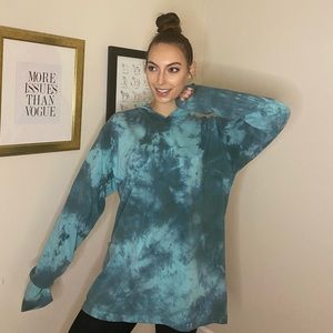 Comfort Colors Teal Hoodie